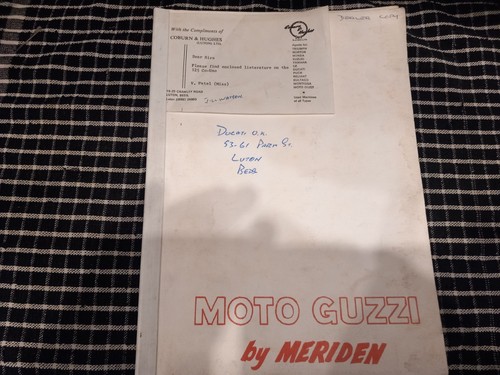 Moto guzzi meridan - guzzi, trial