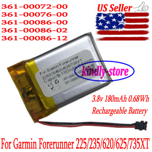180mah battery for garmin - for,