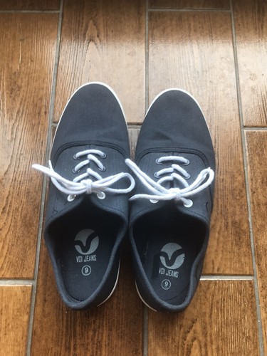 Voi canvas plimsole navy rrp - plimsole,