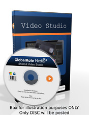 Video studio film movie editor editing software program for windows and macosx
