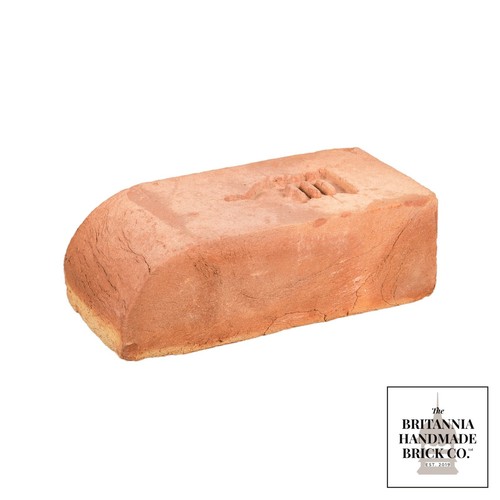 Header bullnose brick red - header,