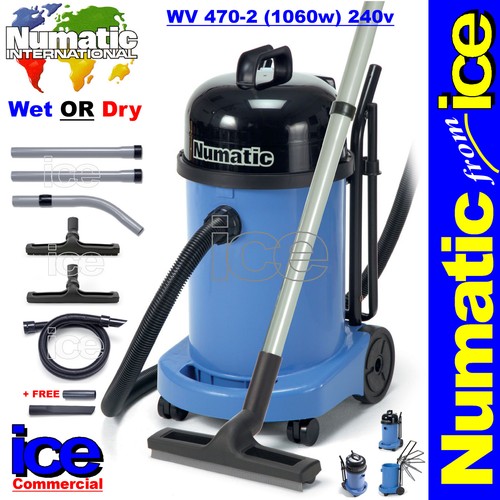 Numatic wv470 wet - wet, dry