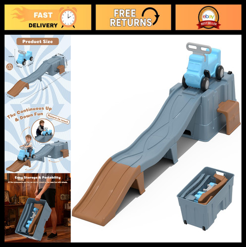Kids roller coaster ride - kids, ride-on