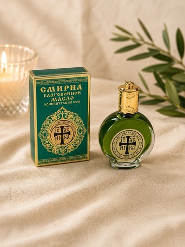 Holy myrrh anointing - holy,