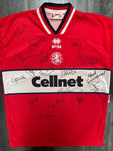 Signed errea middlesbrough - signed,