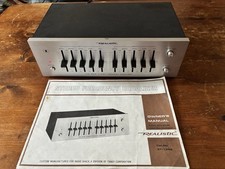 REALISTIC 31-1988 FIVE BAND STEREO FREQUENCY EQUALIZER