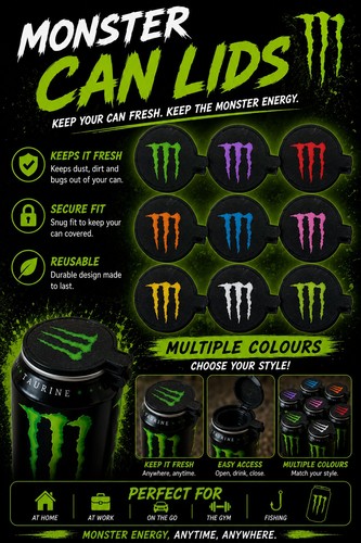 Monster energy can - energy,