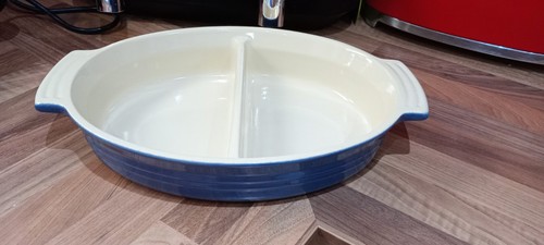 Creuset solid blue vintage - le,