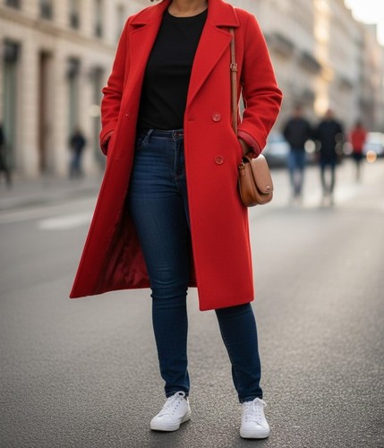Women max mara - coat, red