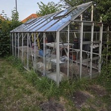 Elite 8.5ft x 16.5ft  Greenhouse Dismantled Toughened Glass