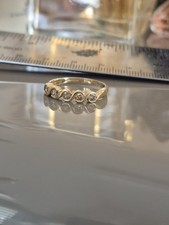 9ct Gold cognac  Diamond