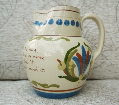Torquay motto ware - motto, jug