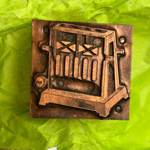 Vintage letterpress block - vintage,