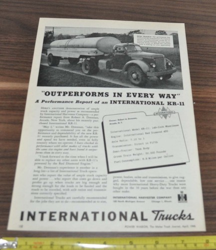 1945 international milk - international, kr-11