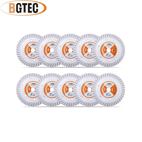 Diamond saw blade - Ø75mm, turbo