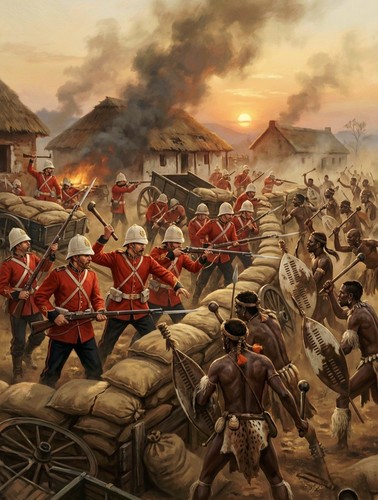 Zulu wars rorkes - rorkes, drift