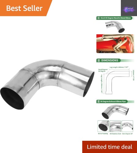 Degree exhaust tube - 4",