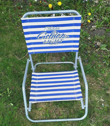 Beach chair michelob golden - beach,