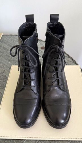 Ladies kin black leather - black,