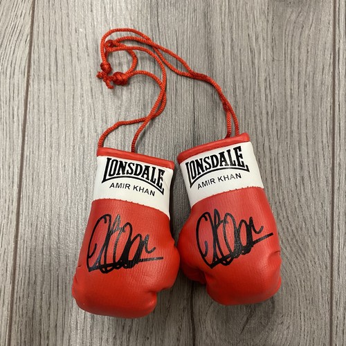 Amir khan mini boxing gloves - boxing,