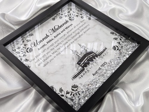 Personalised umrah mubarak - personalised,