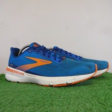 Brooks Trainers Size 8.5 Mens Launch GTS 8 Blue Mesh Athletic Running Shoes