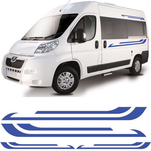 Van decals black brand new - van,