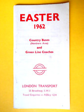 LONDON TRANSPORT EASTER 1962