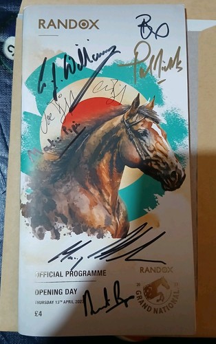 2023 grand national - grand, signed
