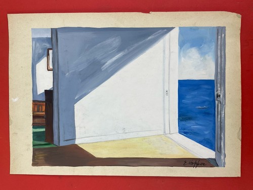 Edward hopper - hopper, (handmade)