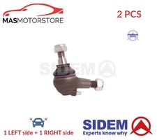 SUSPENSION BALL JOINT PAIR LOWER FRONT SIDEM 49383 2PCS H NEW OE REPLACEMENT