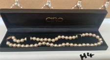 Vintage CIRO 16in Pearl Necklace with 925 Clasp in Original Box