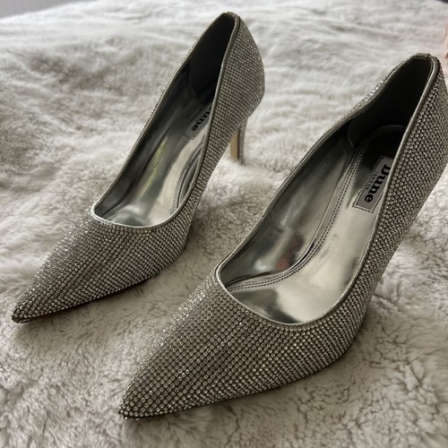 Shoes silver diamanté size - shoes,