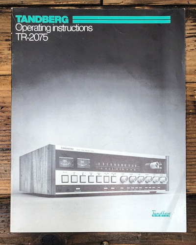 Tandberg 2075 receiver - tandberg,