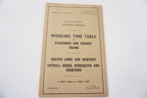 1968 western region railway - 1968,