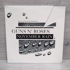 Guns N' Roses - November Rain - 12" Etched Vinyl Single Limited Edition GFST 18