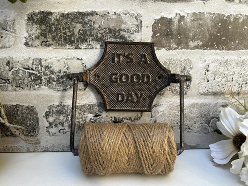 Cast iron string dispenser - cast,