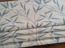 LAURA ASHLEY MTM ROMAN BLIND IN WILLOW LEAF SEASPRAY  - ONE ONLY