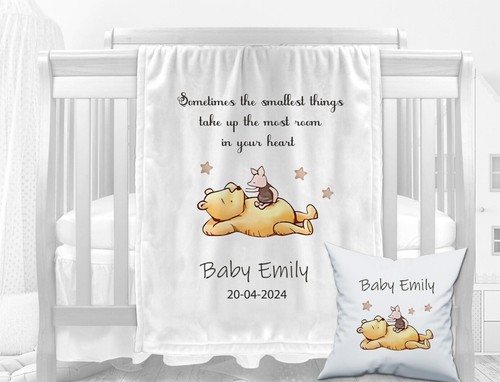Baby blankets pooh bear fleece - baby,