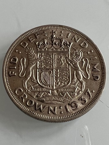 1937 george silver - george, crown