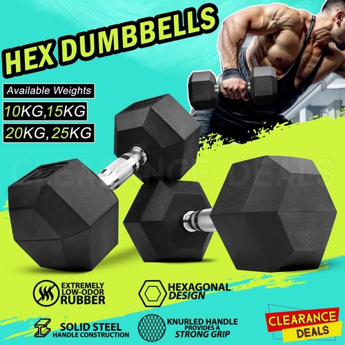 Exercise hex dumbbells set - hex,