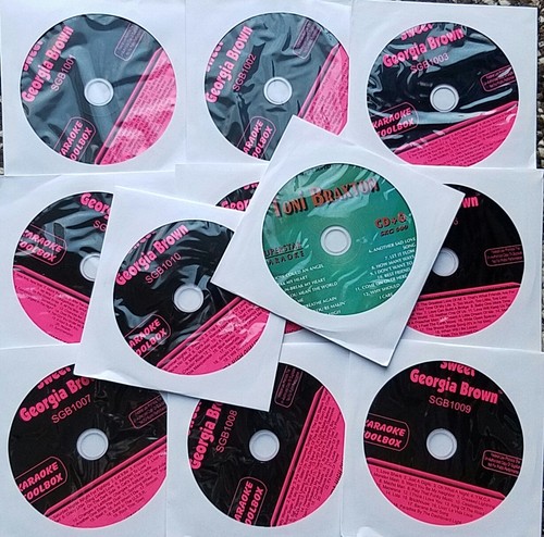Cdg karaoke discs summer - discs,