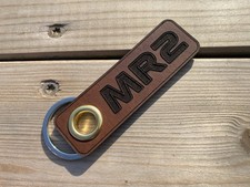 Toyota MR2 Mk1 AW11 - Leather Keyring - Classic / Vintage Toyota