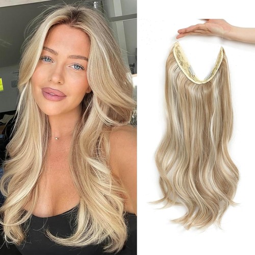 Halo hair extension synthetic - hair,