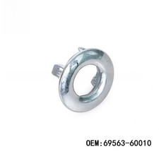 ABS Silver Tailgate Lock Trim