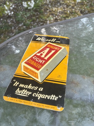 Ringers tobacco tin - tobacco,
