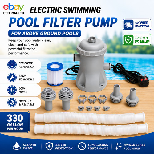 330gph electric swimming - 330gph,