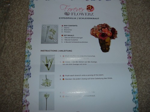 New forever flower kit - new,