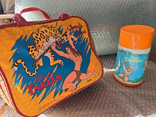 Vintage Disney Tarzan Jungle Legend Lunch Box And Flask