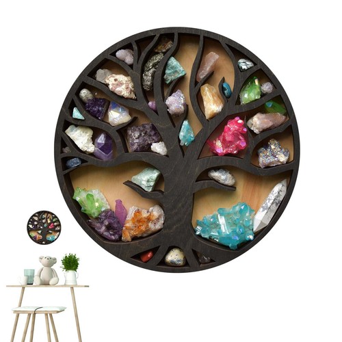 Crystal stone display rack - display,